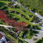 Klima- und Baumhainkonzepte Projekte Healing Garden Bad Saulgau Flug